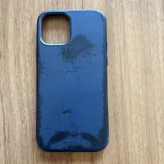 iPhone12pro用純正レザーケース ブルーのサムネイル