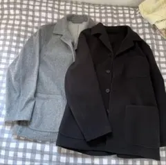 GU ショートコート 2服セットSサイズのサムネイル