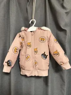 アンパンマン ベビー 中綿ジャケット アウター ピンク