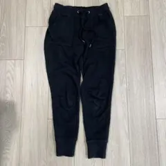 黒 ジョガーパンツ レディース