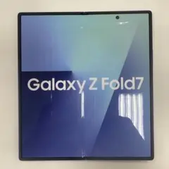 Galaxy Z Fold7 ブルー モックアップ 【※未使用保管＆美品】