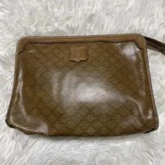 ⭕CELINE　セリーヌ　クラッチバッグ　マカダム柄　総柄　セカンドバッグ