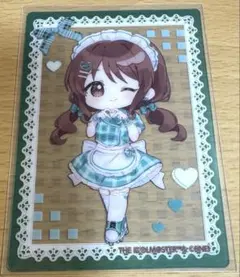 三船美優 缶バッジ スイパラ デレマス スイーツパラダイス シンデレラガールズ アイマス デレマス スイパラ 三船美優 クリアカード 缶バッジ 購入特典