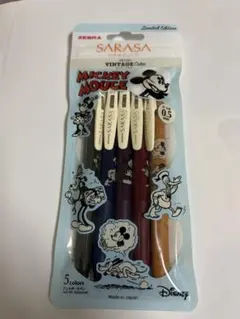 ZEBRA サラサクリップ ディズニー限定 5色セットのサムネイル