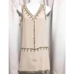 Diagramピンクビジューワンピースドレスフリルパーティ結婚式披露宴二次会