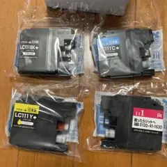 ブラザー用 LC111-4PK リサイクルインクカートリッジ 4本セットのサムネイル