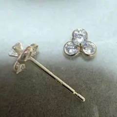 ジュエリーツツミ K10イエローゴールドピアス 蝶 バタフライ - メルカリ