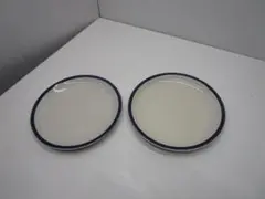 P625★丸皿 プレート皿 2枚セット★ 중고 품목