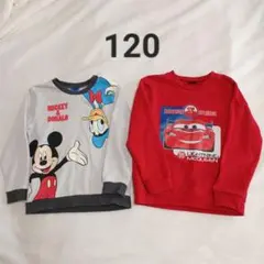 ディズニー　キッズ　トレーナー　サイズ120　セット　まとめ　男の子