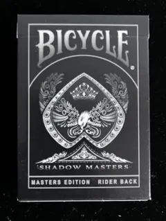 Bicycle Shadow Masters（黒）トランプ・手品・★レア★