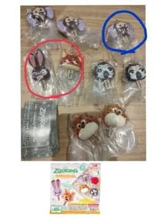 ズートピア　アイキャンディチャーム　ガチャ　ニック　バラ売り可能　値下げ不可