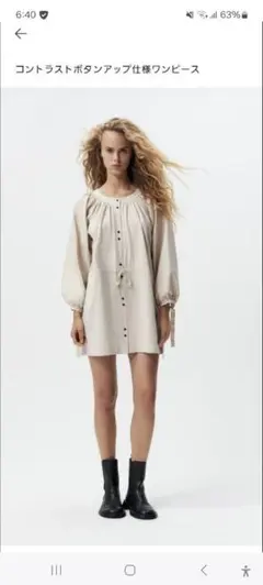 タグ付 ☆ZARA ブラウス