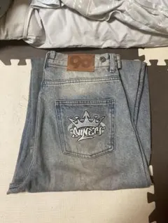 9090 バギーデニムパンツのサムネイル