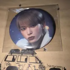 ＆TEAM　HARUA缶バッジ雪明かり