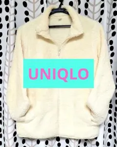 【美品】UNIQLO ファーリーフリース フルジップジャケット L(レディース)