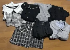 量産 地雷　黒/グレー系まとめ売りのサムネイル