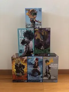 ヒロアカフィギュア6体まとめ売り　デク　 爆豪勝己等