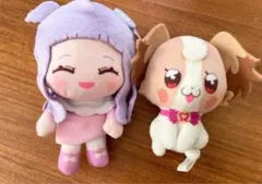 キミとアイドルプリキュア　プリンスエル　わんだふるプリキュア　こむぎ　ぬいぐるみ