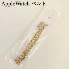 Apple Watch ベルト 22mm ゴールド 腕時計ベルト アップル