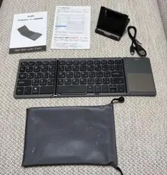 Ewin 折りたたみ Bluetooth キーボード 軽量 薄型