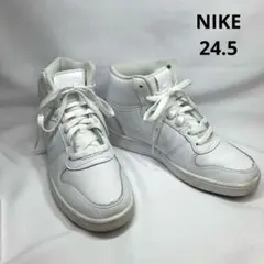 NIKE ナイキ　ミドルカットAQ1778-100 24.5 白　エバノンMID