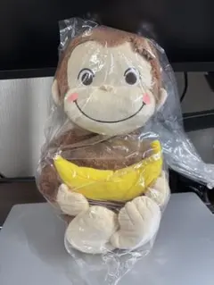 【ジュミレ様専用】　　　おさるのジョージ 赤いほっぺLぬいぐるみ バナナ