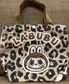 新品未使用　ラブブ　ミニトートバッグ　ヒョウ柄