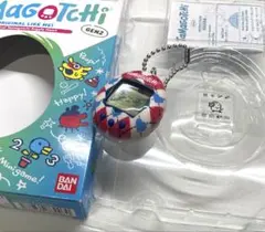 【電池切れ】たまごっち　GEN2 Tamagotchi アルガイルハート 赤