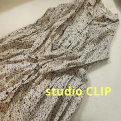 キ*ん様 花柄シャツワンピース 長袖