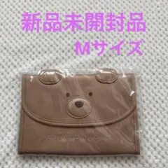 新品　ジェラートピケ 母子手帳ケース　 くま　ベア　Mサイズ