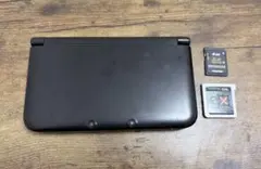 Nintendo 3DS LL 本体 ブラック 4GB SDカード付