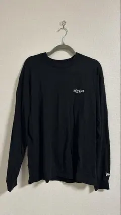 NEW ERA ニューエラ ロングTシャツ黒L バックロゴのサムネイル