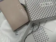 elliy様専用　美品✨️フルラ 二つ折り財布 バビロン ゴールド金具