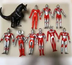 ウルトラマン 怪獣 ソフビ フィギュア まとめ売り 当時物 おまけ