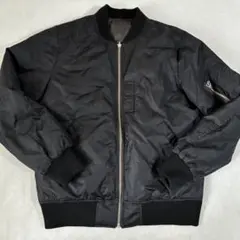 ブラック MA-1 フライトジャケット　リバーシブル