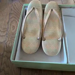 佐賀錦　草履とクラッチバッグのセット