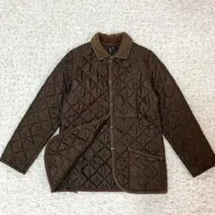 【LAVENHAM】英国製キルティングコート38コーデュロイ軽量