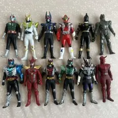 仮面ライダー ソフビ フィギュア 12体セット まとめ売り