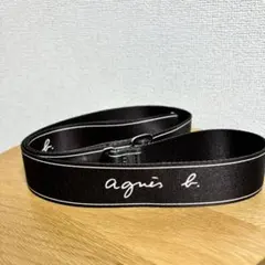 アニエスベー ロゴバッグベルト