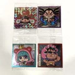 ワンピース大海賊シールウエハース★LOG.5★4枚セット