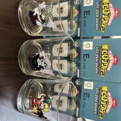 ヒロアカ　一番くじ　Let you down グラス　ネックストラップ