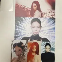 ジェニ Jennie Ruby 特典トレカ ポストカード ステッカーセット