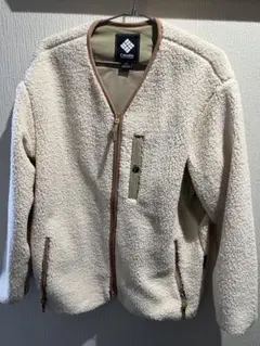 Columbia フリースジャケット クリーム