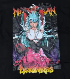 DARKSTALKERS モリガン Tシャツ ブラック