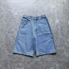guess baggy wide denim shortsのサムネイル