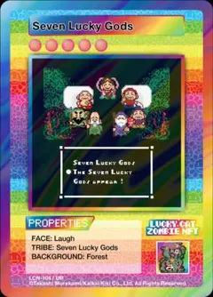 【UR】Seven Lucky Gods 村上隆 ゾンビNFT限定
