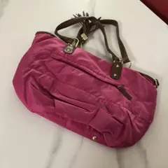 ❤️ピンク ナイロン ショルダーバッグ