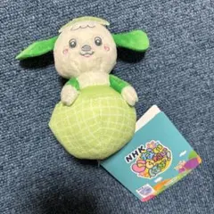 わんわん　いないいないばあっ　NHK ぬいぐるみ　キーホルダー　フルーツ