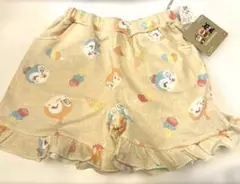 ドキンちゃん　コキンちゃん　アイスクリーム ショートパンツ　アイボリー100cm
