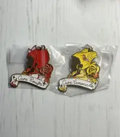 プリキュア 一番くじ F賞メタルチャーム　キュアレモネード キュアルージュ